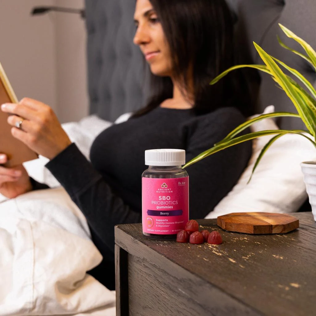 商品Ancient Nutrition|SBO Probiotics Summer ’23 Insert | Gummies Berry (60 Gummies),价格¥214,第4张图片详细描述