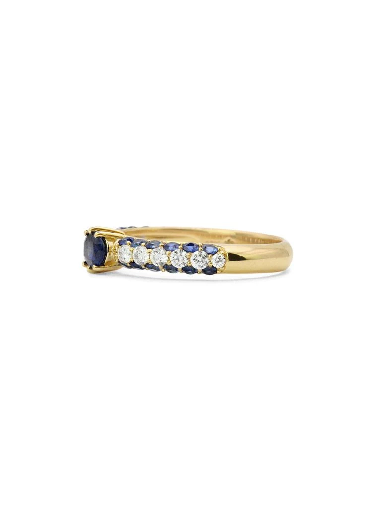 商品Stevie Wren|Blue Sapphire & Diamond Cirque Ring,价格¥26865,第3张图片详细描述