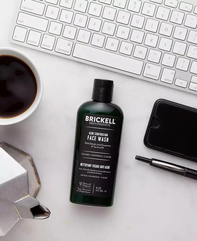 商品Brickell Mens Products|Brickell Men's Products Acne Controlling Face Wash, 6 oz.,价格¥146,第4张图片详细描述