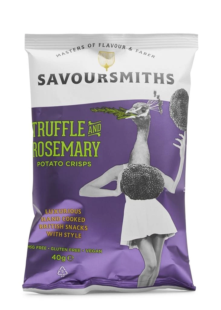 商品Savoursmiths|Truffle & Rosemary Potato Crisps 40g,价格¥16,第1张图片