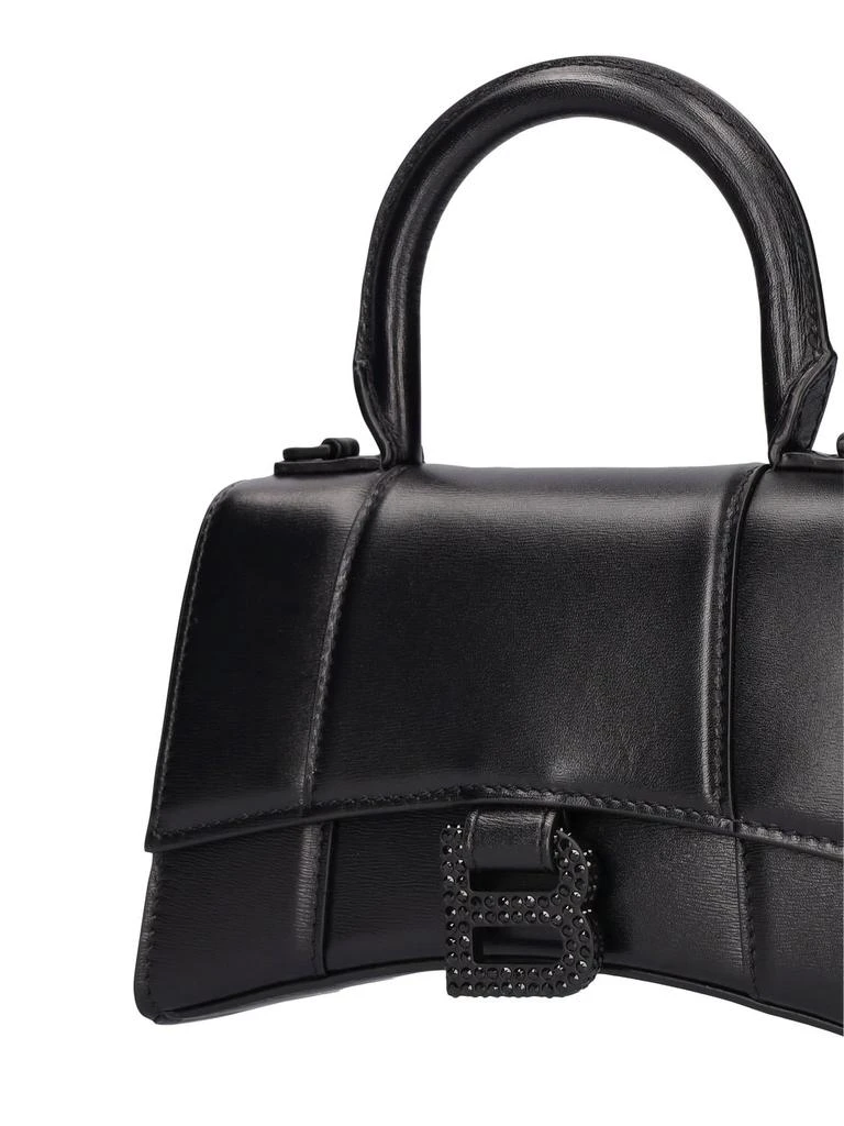 商品Balenciaga|Xs Hourglass Leather Top Handle Bag,价格¥22426,第4张图片详细描述