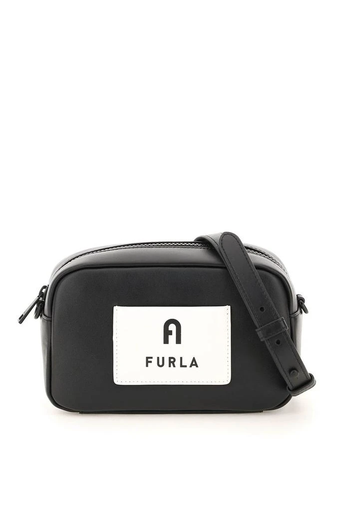 商品Furla|Furla Iris Zipped Logo Patch Mini Crossbody Bag,价格¥2093,第1张图片