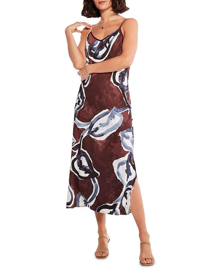 商品NIC+ZOE|Watercolor Vines Slip Dress,价格¥421,第1张图片