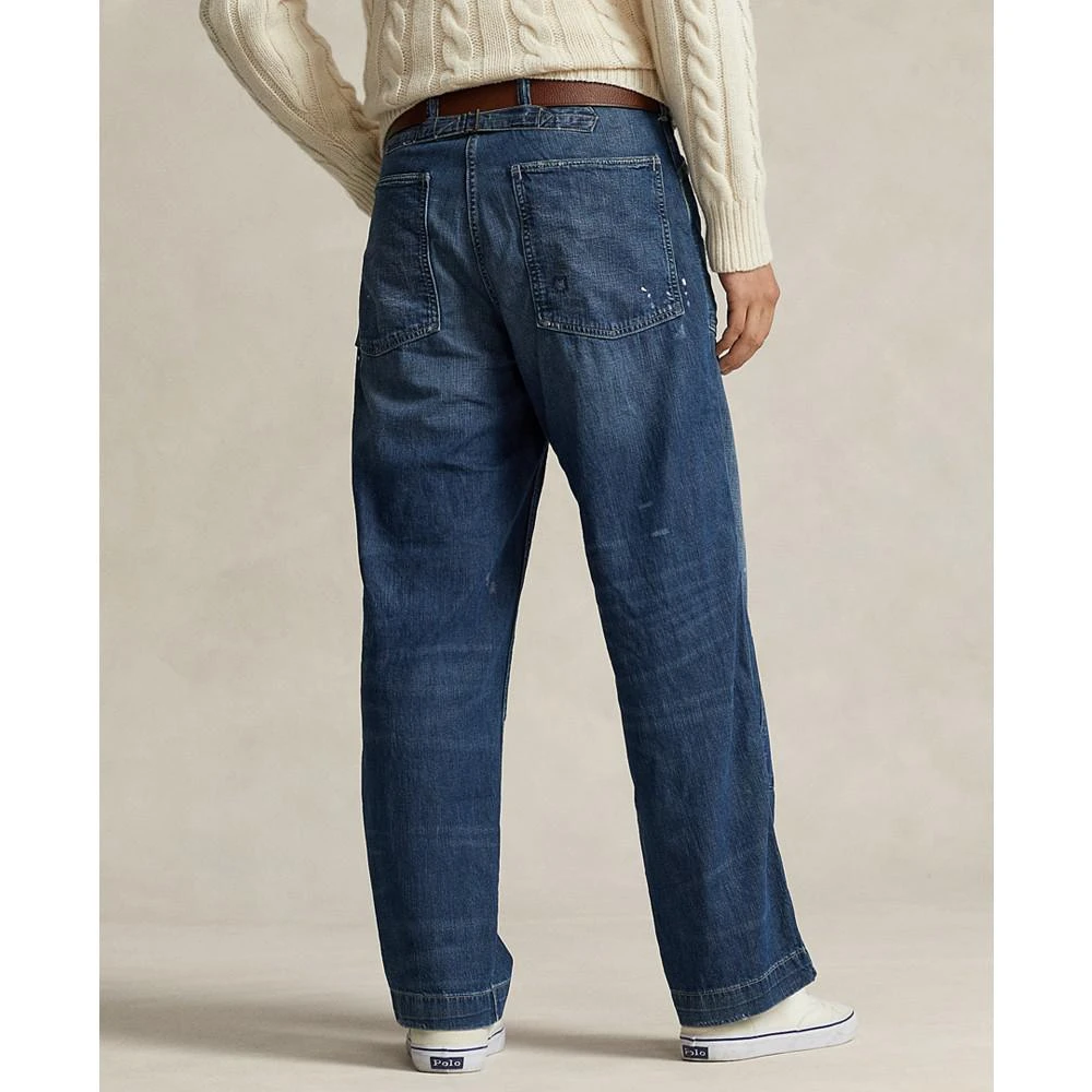 商品Ralph Lauren|Men's Cotton Relaxed-Fit Distressed Jeans,价格¥1357,第2张图片详细描述