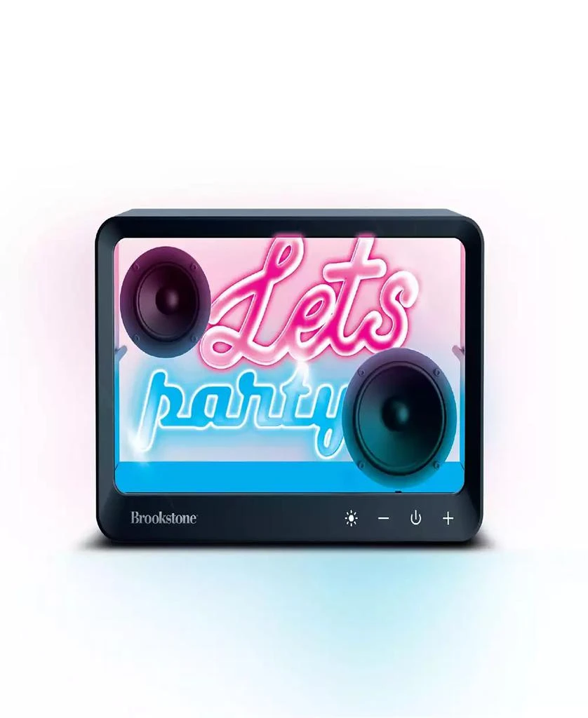 商品Brookstone|Neon Radiance Wirelss Speaker with Multicolored LED Lights,价格¥300,第1张图片