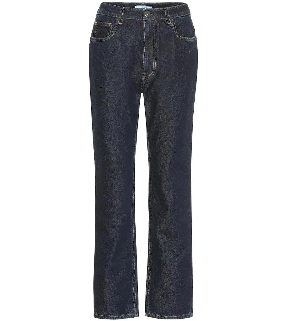 商品Prada|Mid-rise straight jeans,价格¥5005,第1张图片