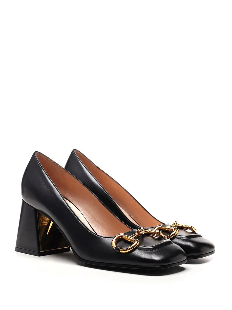 商品Gucci|Gucci Horsebit Mid-Heel Pumps,价格¥4722,第2张图片详细描述