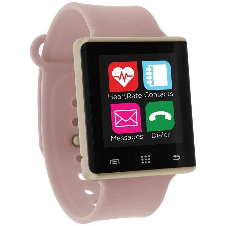 商品iTouch|Unisex Pulse Blush Silicone Strap Smart Watch 41mm, Created for Macy's,价格¥524,第1张图片