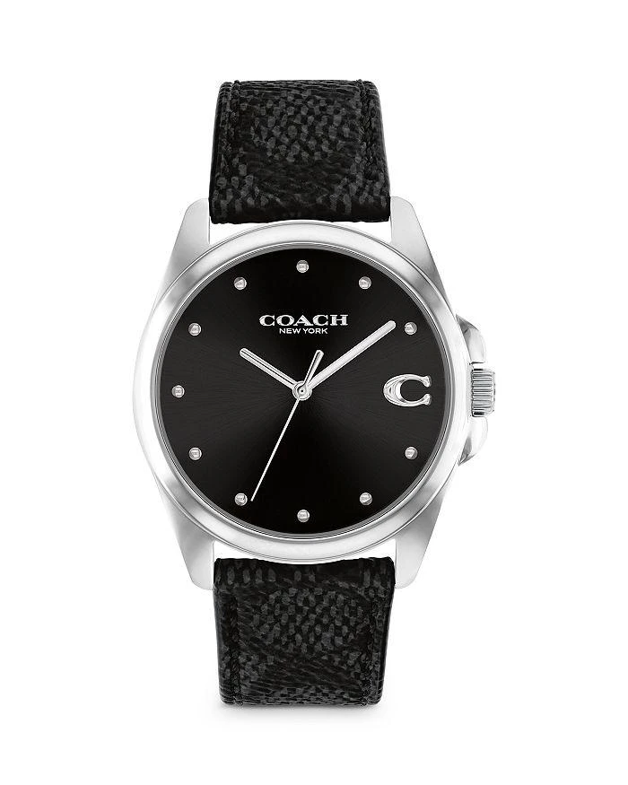 商品Coach|Women's Leather Strap Watch, 36mm & 28mm,价格¥1464,第1张图片