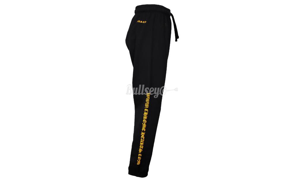 Chrome Hearts Online Exclusive Black/Yellow Sweatpants商品第3张图片规格展示