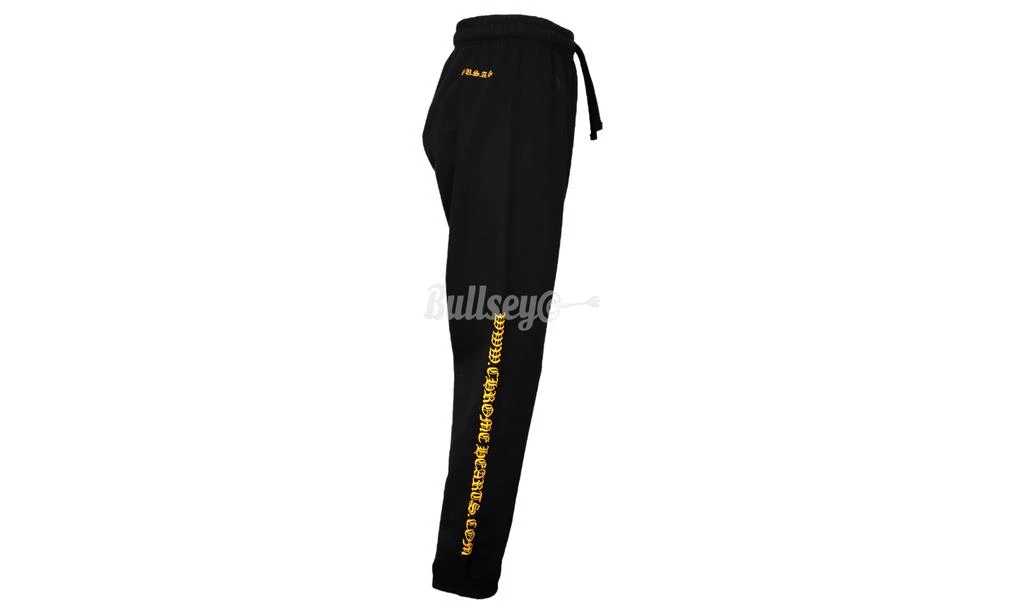 商品Chrome Hearts|Chrome Hearts Online Exclusive Black/Yellow Sweatpants,价格¥5675,第3张图片详细描述