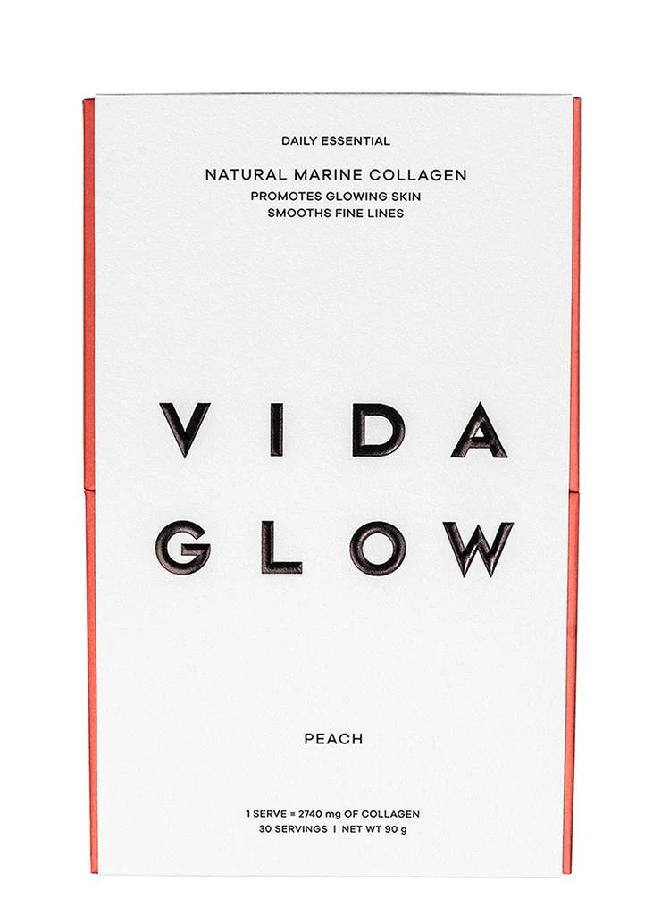 商品Vida Glow|Natural Marine Collagen Sachets Peach,价格¥418,第1张图片