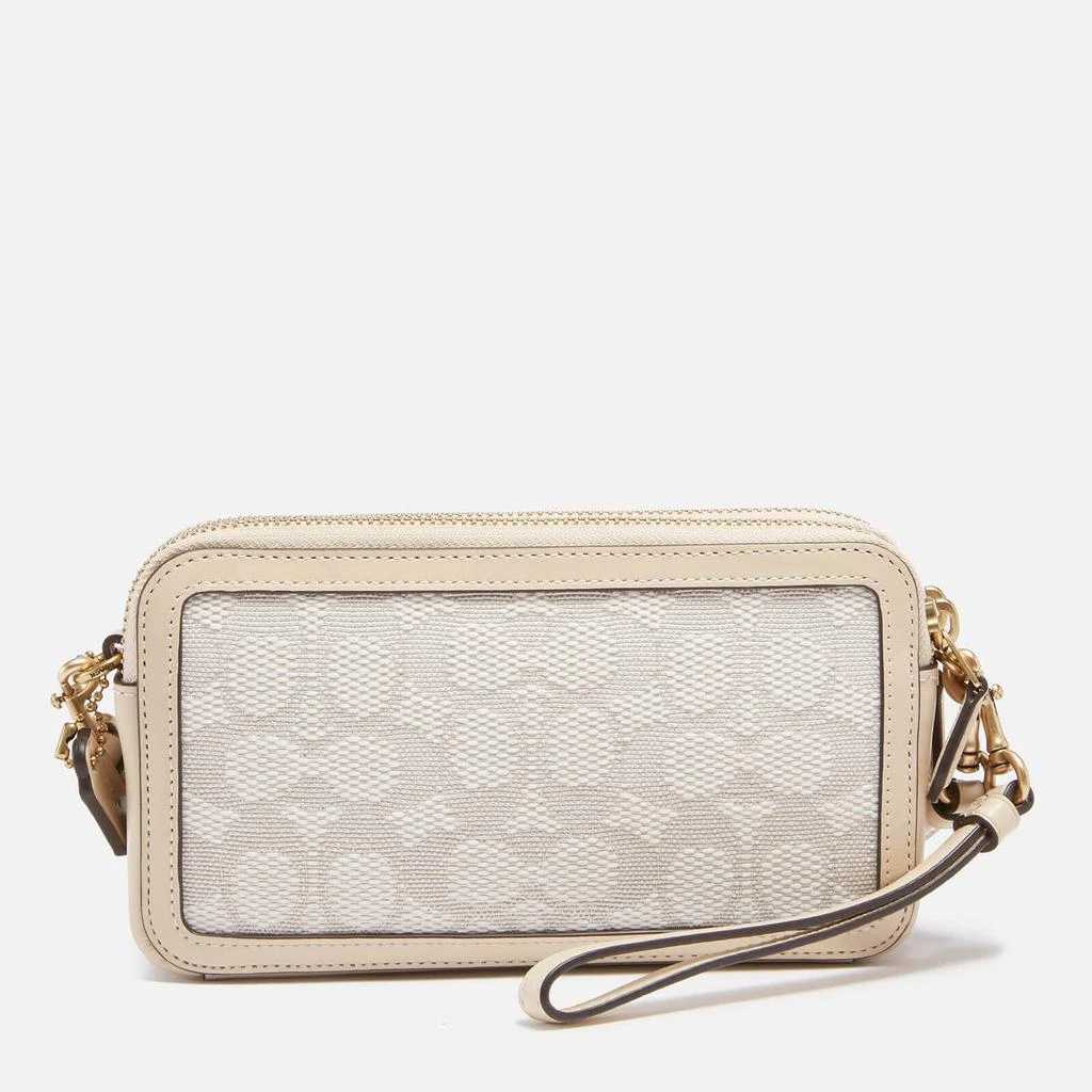 商品Coach|Coach Women's Signature Jacquard Kira Cross Body Bag - Chalk Ivory,价格¥1351,第3张图片详细描述