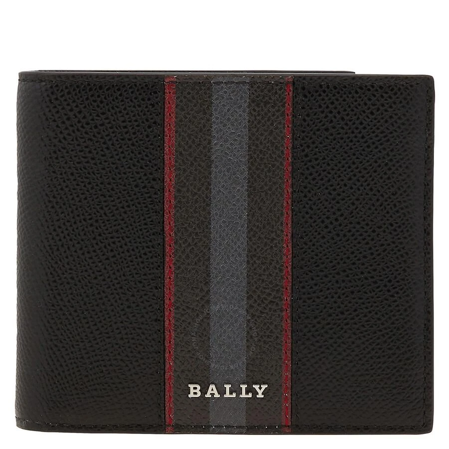 商品Bally|Men's Brasai Leather Wallet In Black,价格¥1482,第1张图片