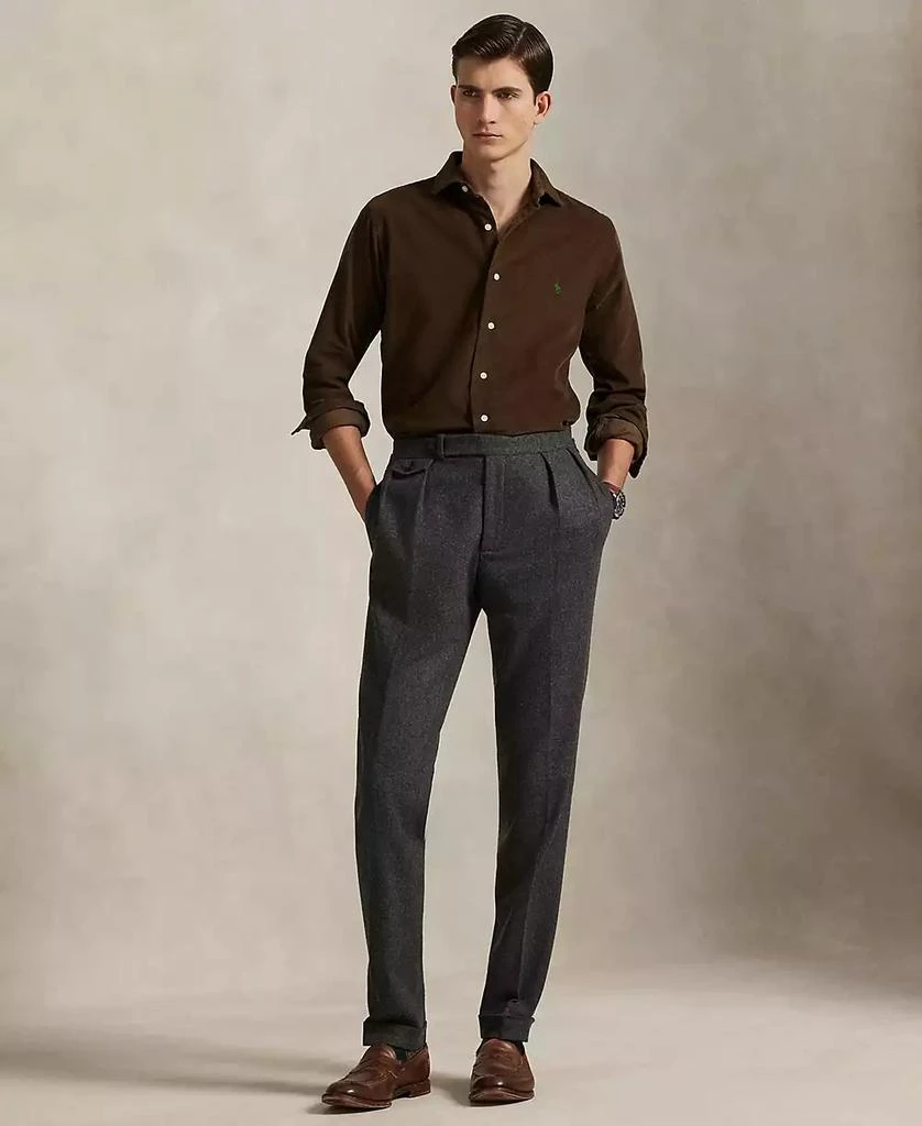 商品Ralph Lauren|男士棉质灯芯绒经典版型衬衫,价格¥958,第4张图片详细描述