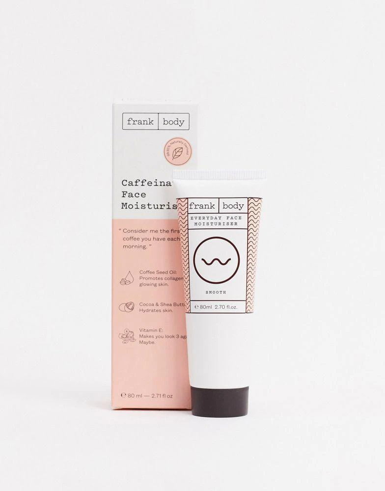 商品Frank Body|Frank Body Caffeinated Face Moisturiser 80ml,价格¥168,第1张图片