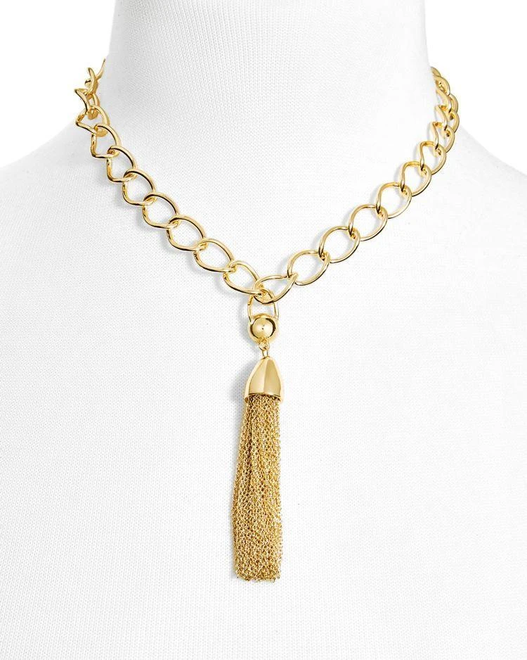 商品BAUBLEBAR|Link Tassel Pendant Necklace, 16",价格¥153,第1张图片