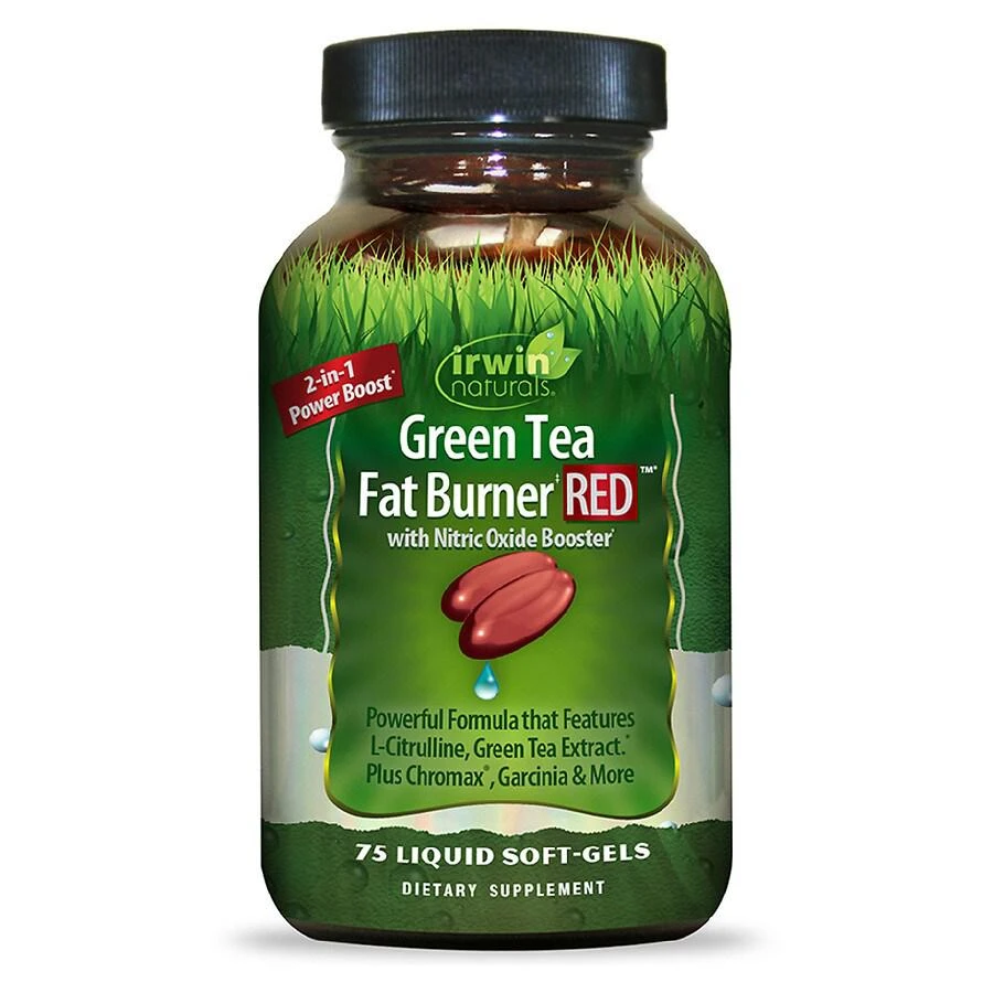 商品Irwin Naturals|Green Tea Fat Burner RED,价格¥164,第1张图片