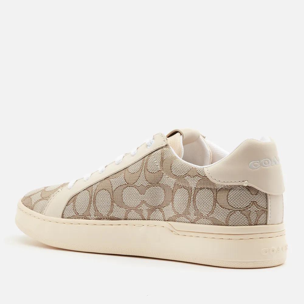 商品Coach|Coach Women's Lowline Jacquard Trainers,价格¥1320,第4张图片详细描述