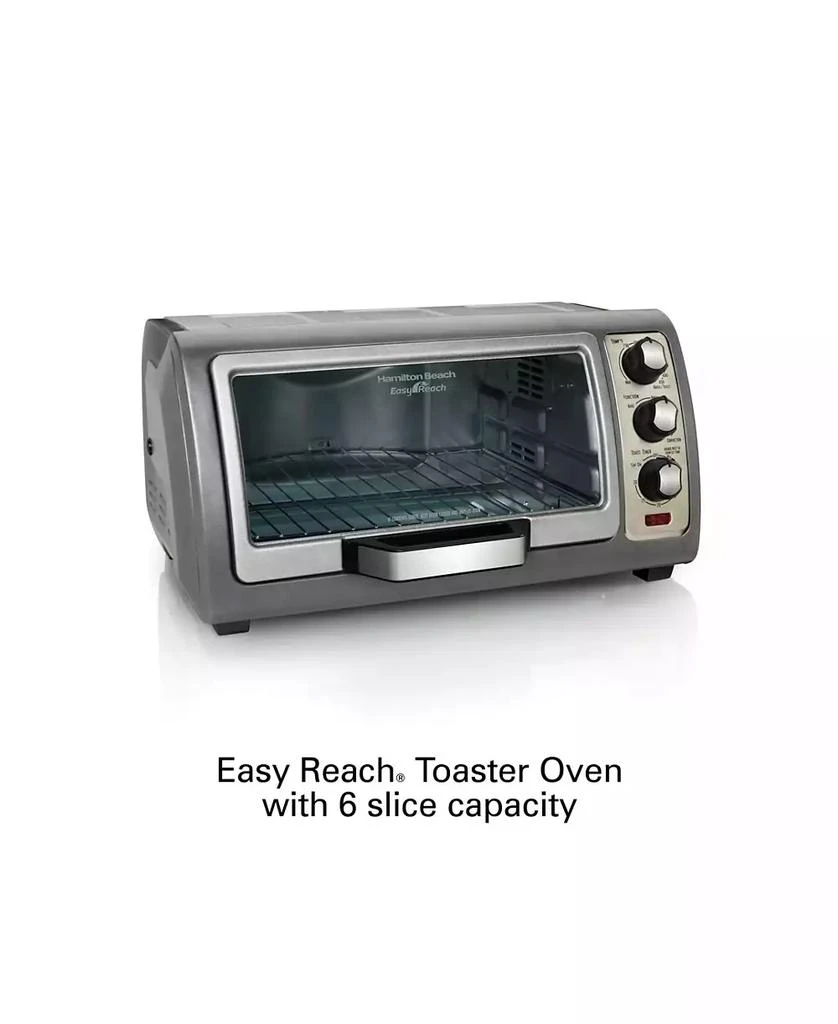 Easy-Reach Toaster Oven with Roll-Top Door - 31126D 商品