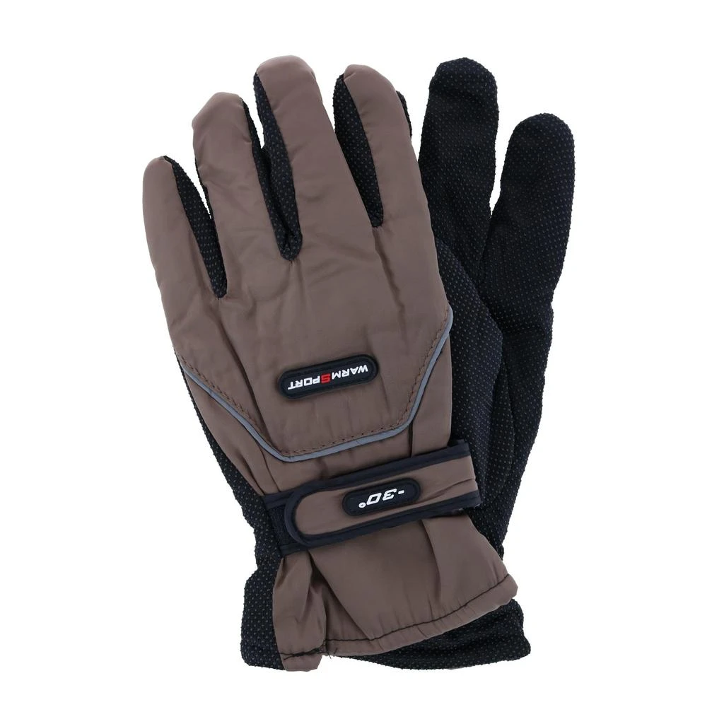 商品CTM|Men's One Size Microfiber Winter Ski Gloves with Wrist Strap,价格¥150,第1张图片