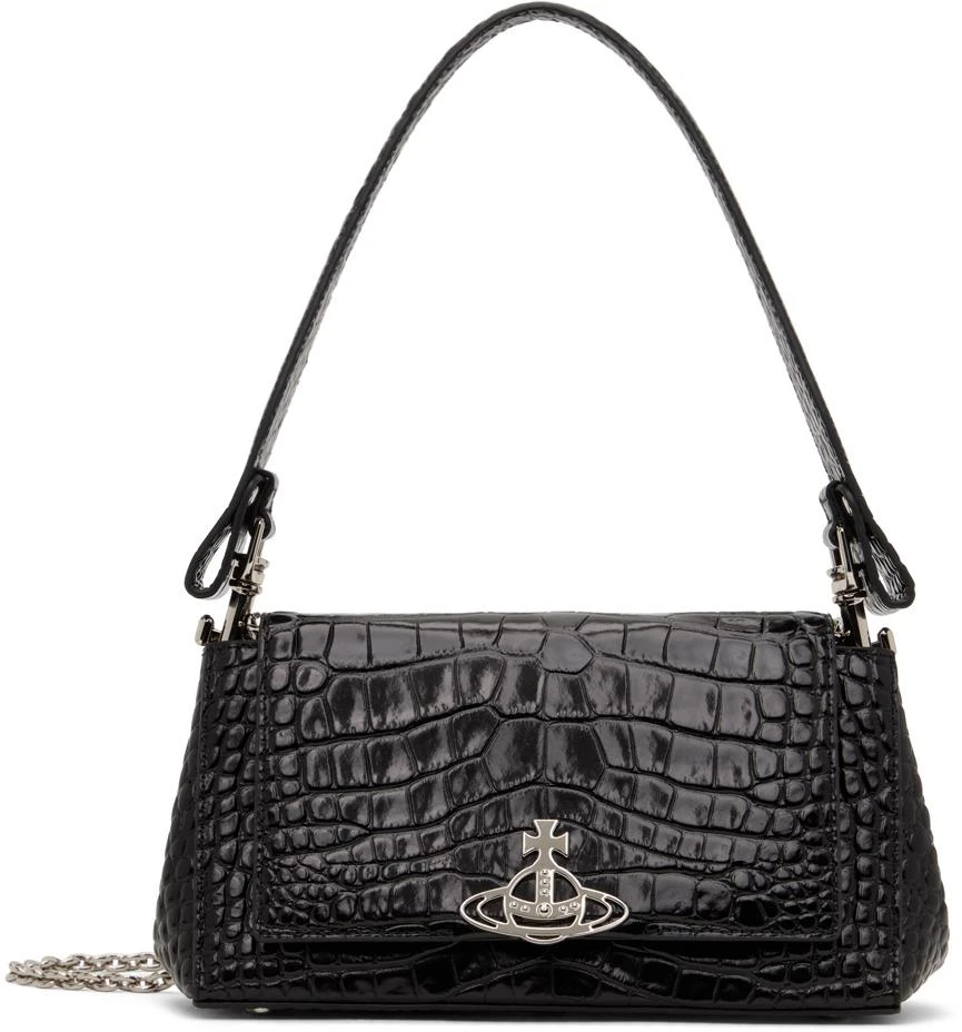 商品Vivienne Westwood|Black Hazel Medium Bag,价格¥5665,第1张图片