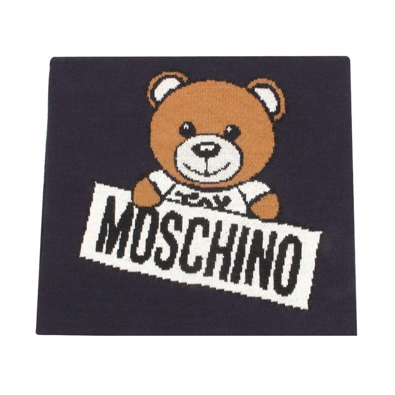 商品Moschino|香港直邮moschino莫斯奇诺字母泰迪熊围巾215081416潮流时尚日常,价格¥904,第3张图片详细描述