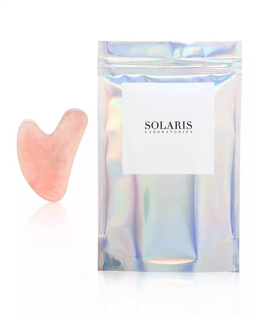 商品Solaris Laboratories NY|Gua Sha Brazilian Rose Quartz Facial Massage Tool,价格¥217,第2张图片详细描述