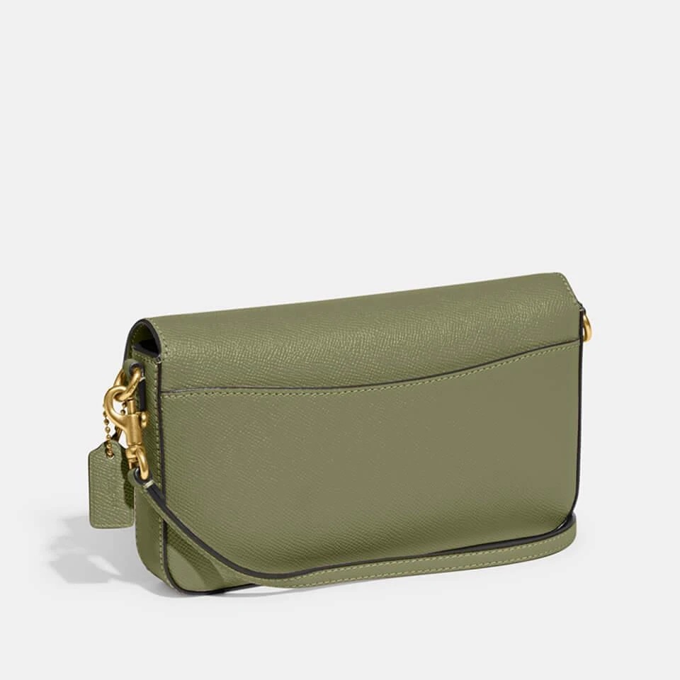 商品Coach|Coach Women's Crossgrain Leather Wyn Cross Body Bag - Moss,价格¥2269,第4张图片详细描述