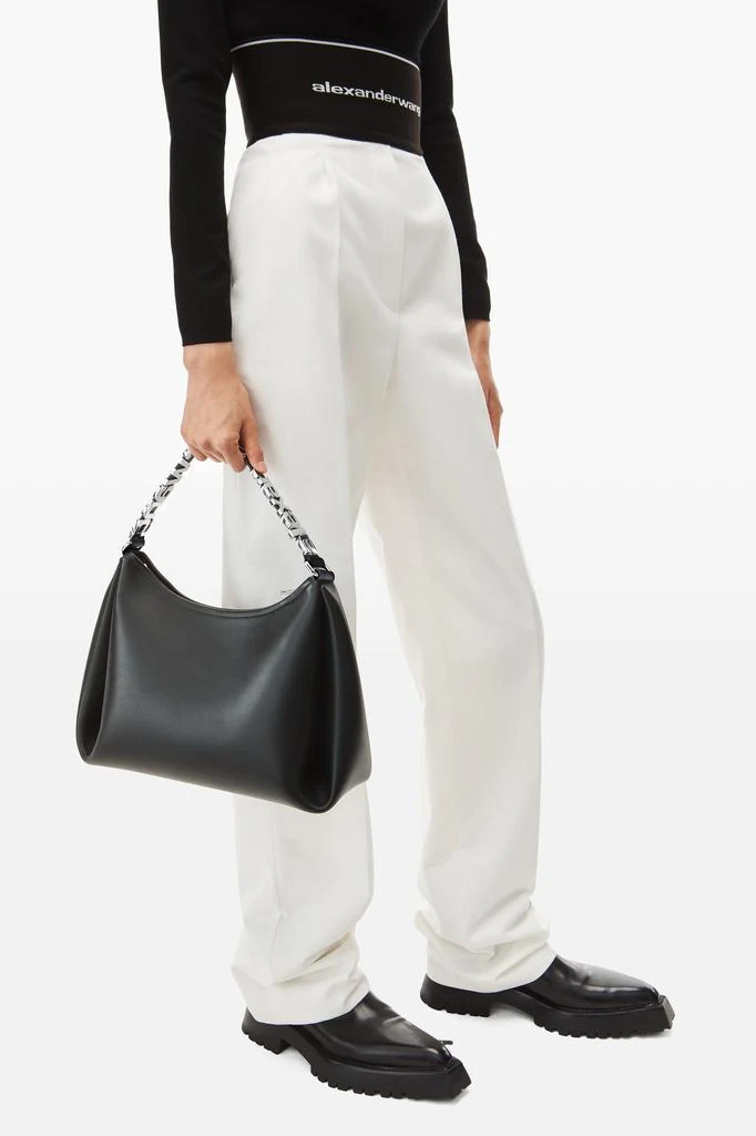 商品Alexander Wang|MARQUESS LARGE HOBO IN LEATHER,价格¥6399,第3张图片详细描述