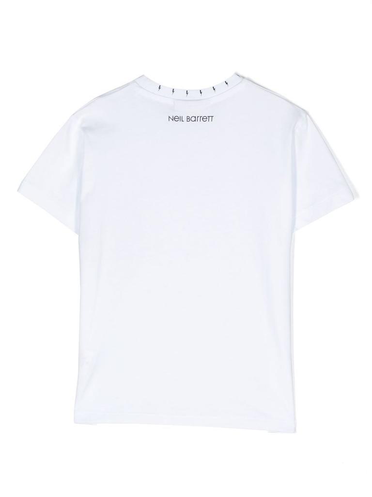 商品Neil Barrett|Neil Barrett Kids T-shirt,价格¥473,第4张图片详细描述