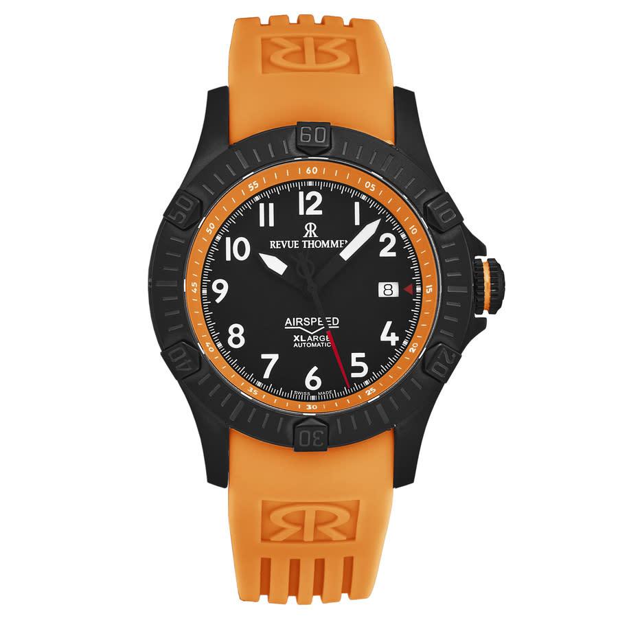 Air speed Automatic Black Dial Mens Watch 16070.4779商品第1张图片规格展示