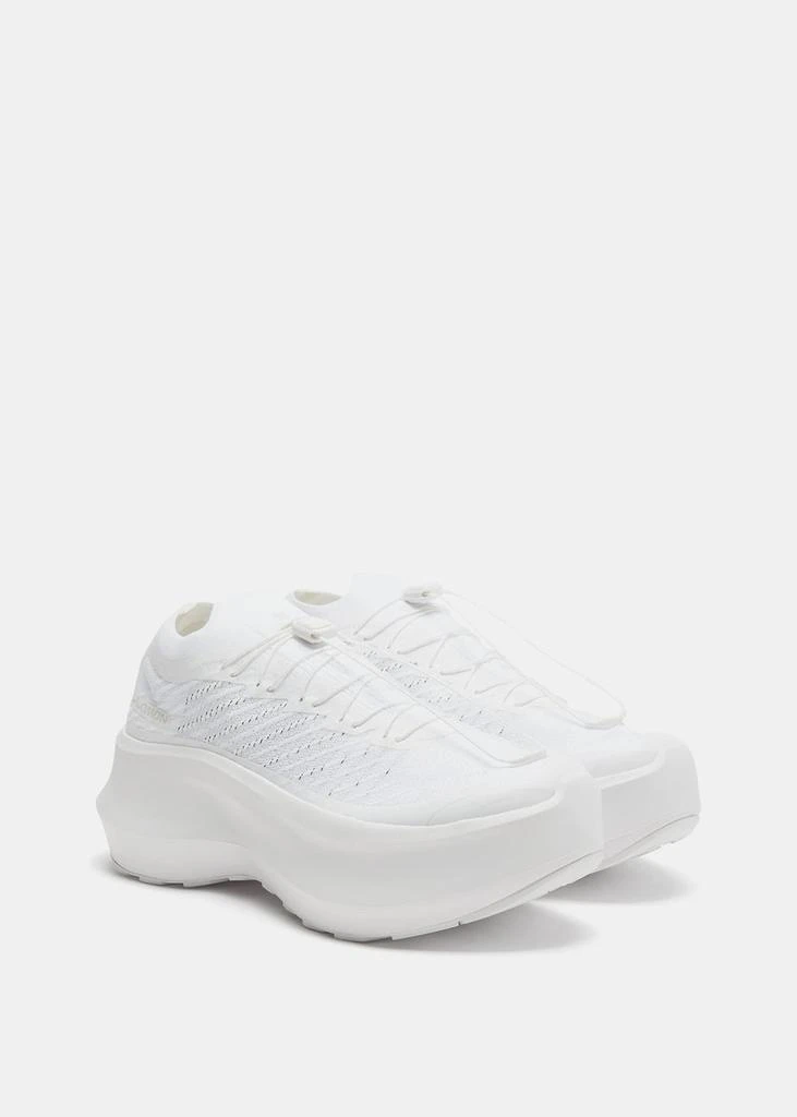 商品Comme des Garcons|COMME DES GARCONS White Salomon Edition Pulsar Platform Sneakers,价格¥2382,第3张图片详细描述