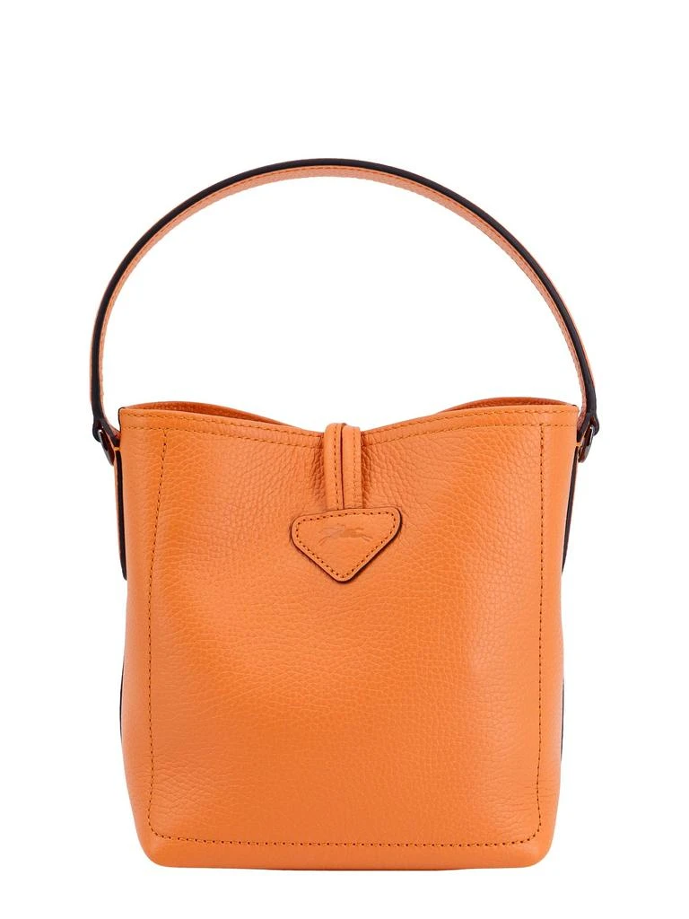 商品Longchamp|Leather bucket bag with Metal Bamboo closure,价格¥3000,第2张图片详细描述