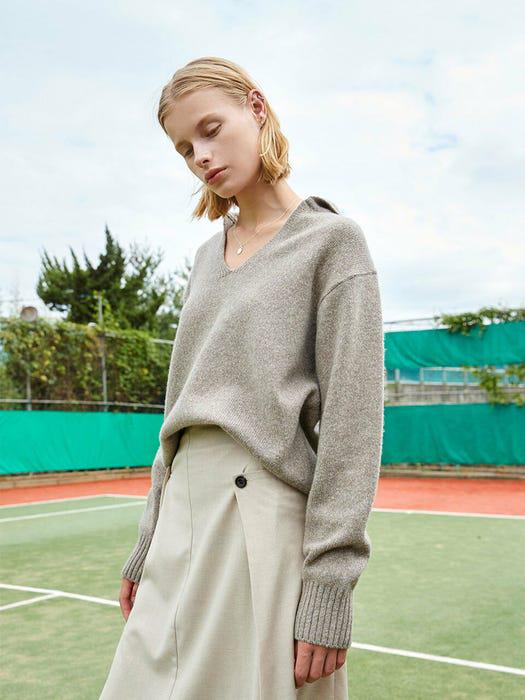 Poppy Side-button Wool Skirts商品第4张图片规格展示