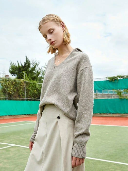 商品OUI MAIS NON|Poppy Side-button Wool Skirts,价格¥1102,第4张图片详细描述