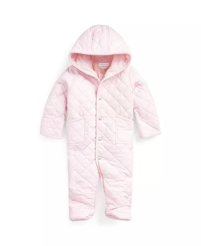 商品Ralph Lauren|Baby Boys Water-Repellent Hooded Barn Bunting One Piece,价格¥615,第1张图片