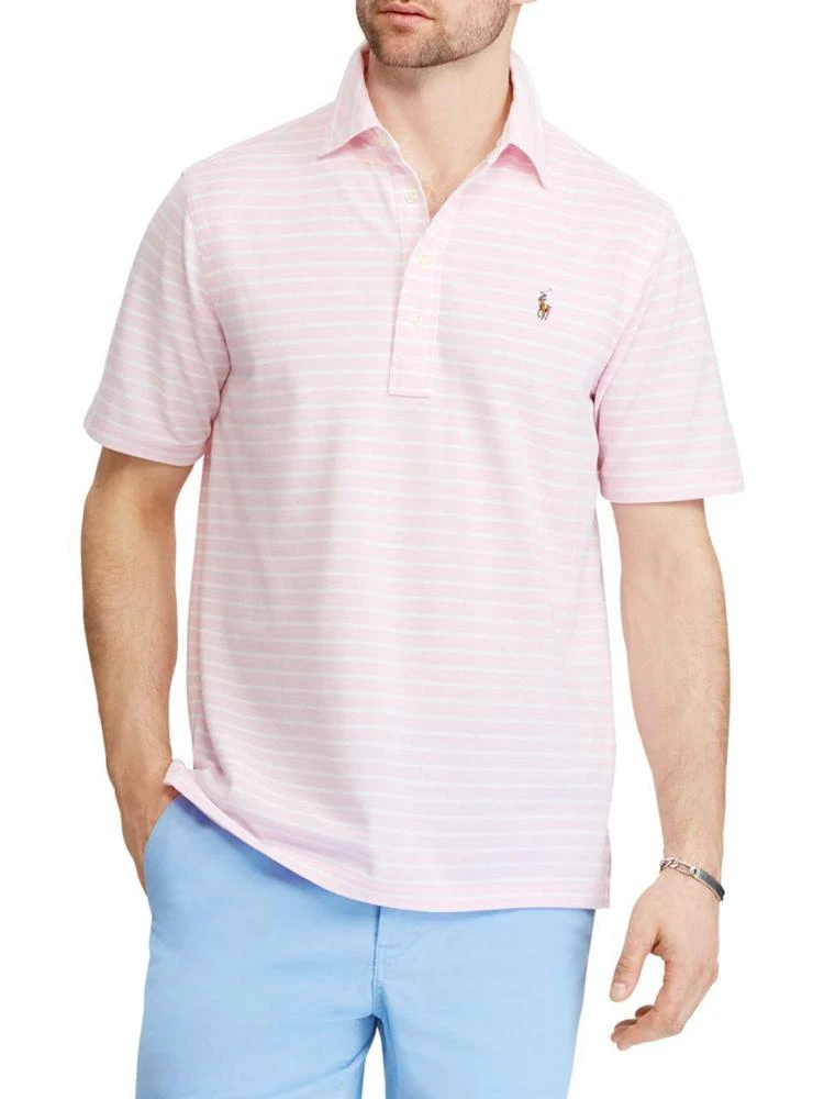 商品Ralph Lauren|Classic-Fit Knit Cotton Oxford Polo,价格¥239,第1张图片