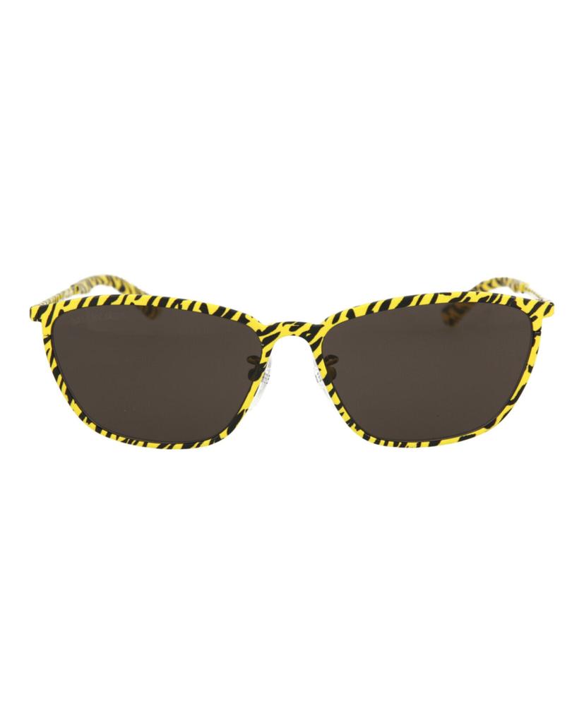Square-Frame Metal Sunglasses商品第1张图片规格展示