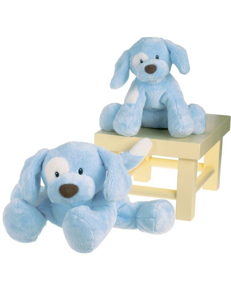 商品GUND|小狗中号玩偶Boys' Spunky Medium Blue Stuffed Puppy,价格¥172,第2张图片详细描述