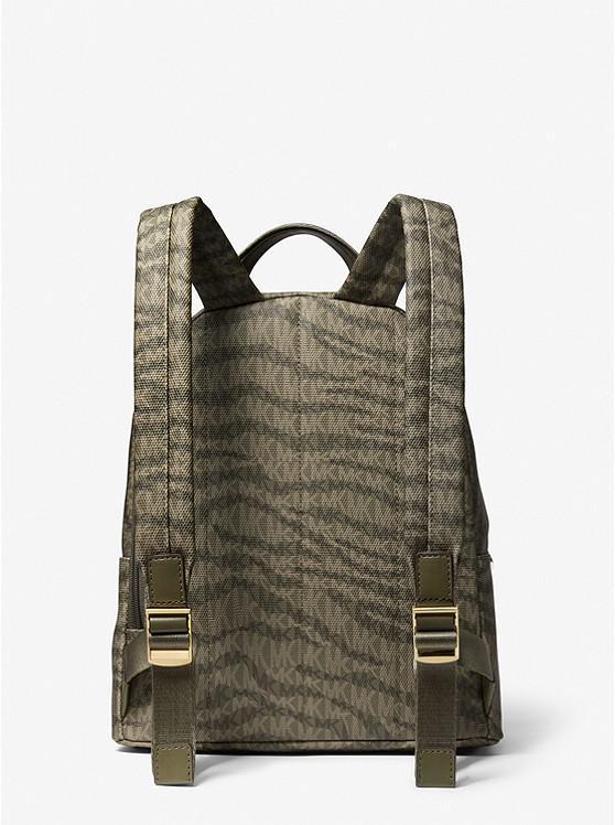 商品Michael Kors|Slater Medium Animal Print Logo Backpack,价格¥1560,第5张图片详细描述