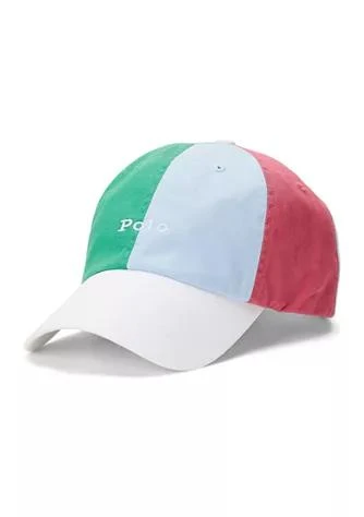 商品Ralph Lauren|Ralph Lauren Color Blocked Chino Ball Cap,价格¥206,第1张图片