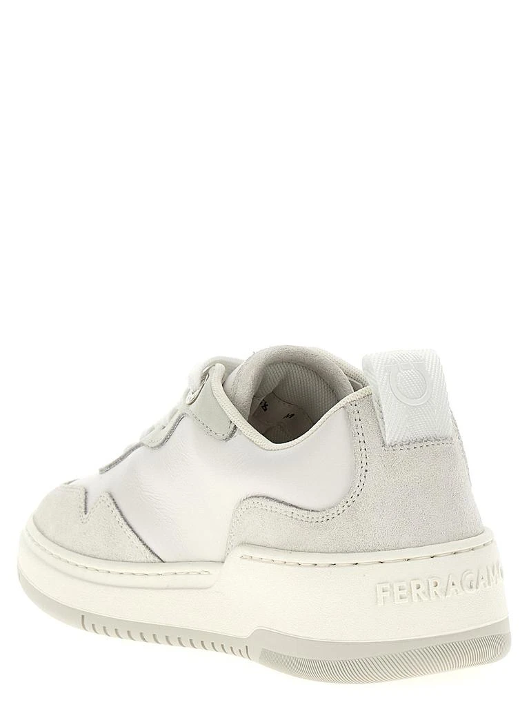 商品Salvatore Ferragamo|Dania Sneakers White,价格¥4354,第3张图片详细描述