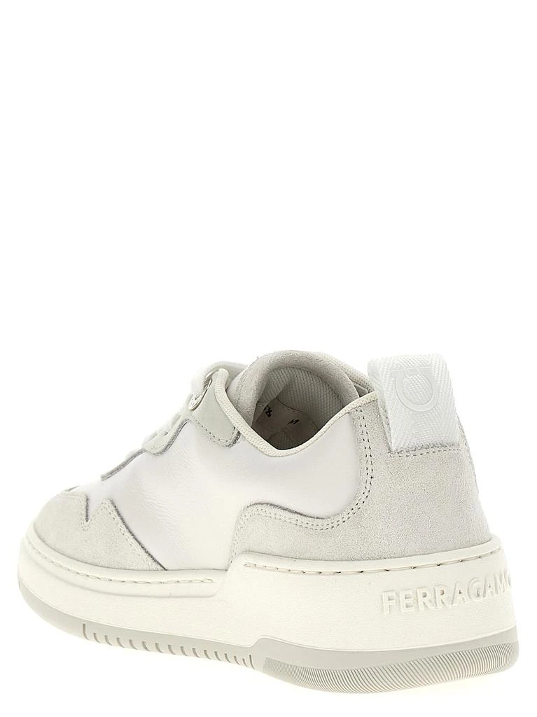 商品Salvatore Ferragamo|Dania Sneakers White,价格¥3455,第3张图片详细描述