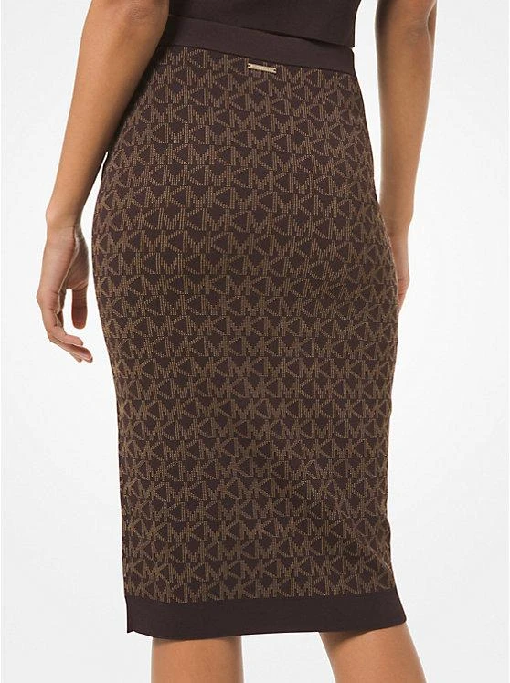 商品Michael Kors|Logo Jacquard Pencil Skirt,价格¥293,第2张图片详细描述