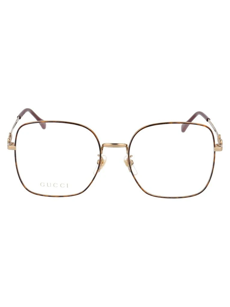 商品Gucci|Gucci Eyewear Square Frame Glasses,价格¥2143,第1张图片