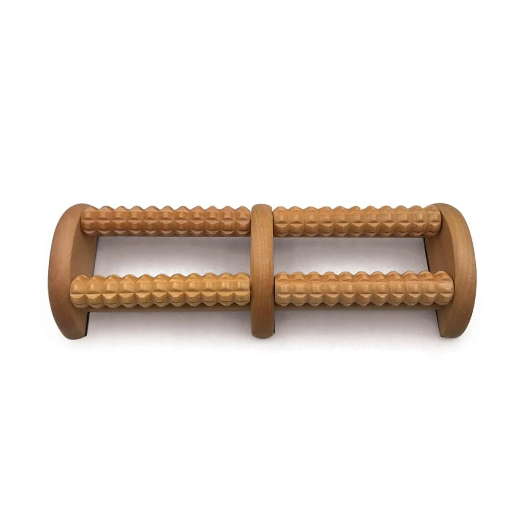 商品PURSONIC|Wooden Foot Massager with Dual Rollers,价格¥162,第1张图片