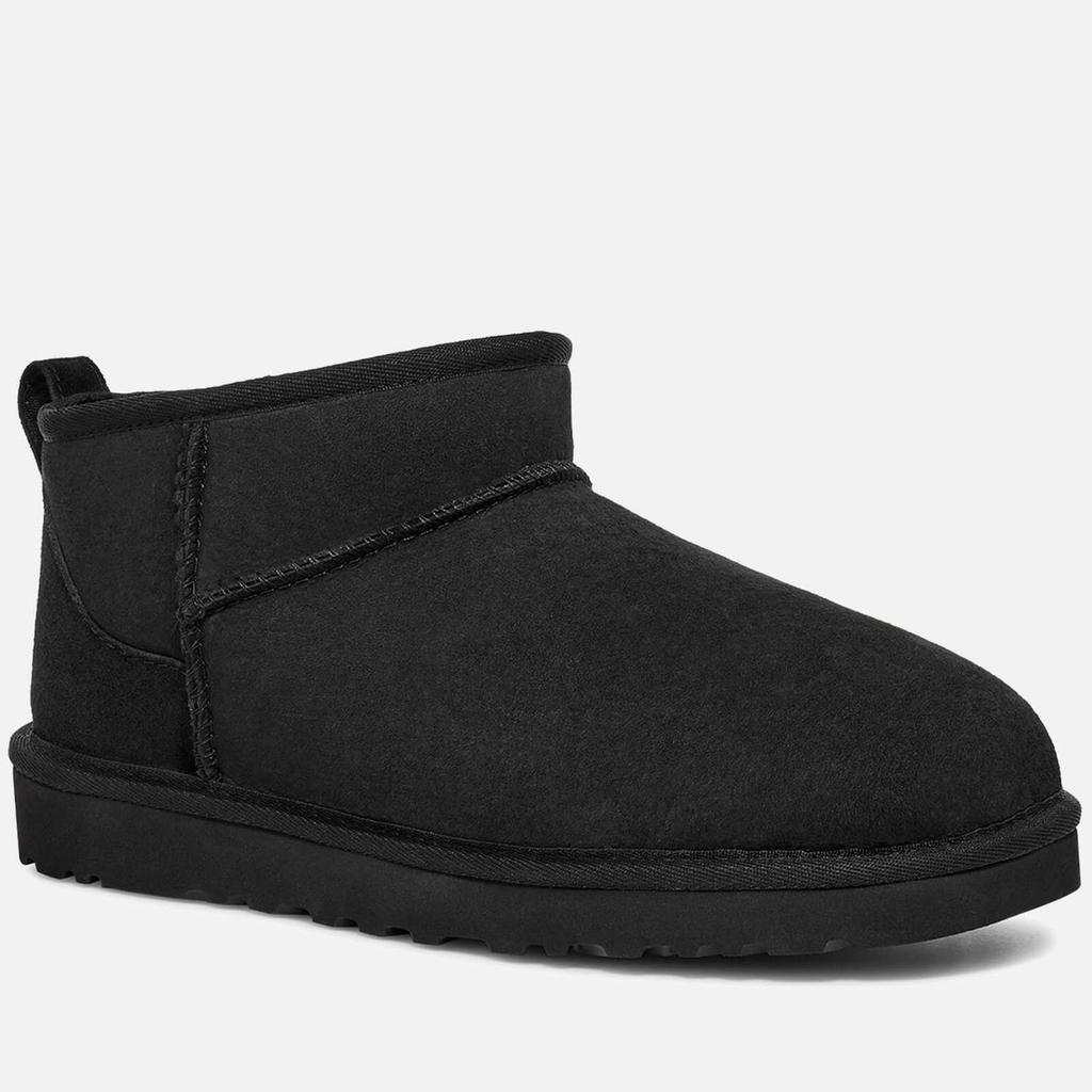 UGG Ultra Mini Suede and Wool-Blend Boots商品第2张图片规格展示