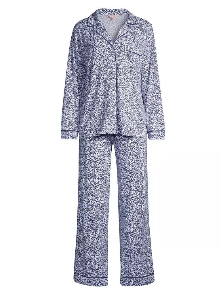 商品Eberjey|Gisele Leopard Pajamas,价格¥1176,第1张图片