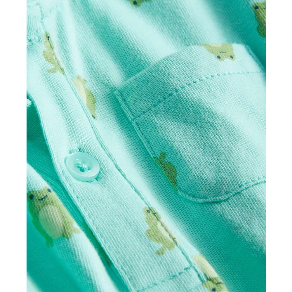 商品First Impressions|Baby Boys Jump Frog-Print Sunsuit, Created for Macy's,价格¥57,第3张图片详细描述